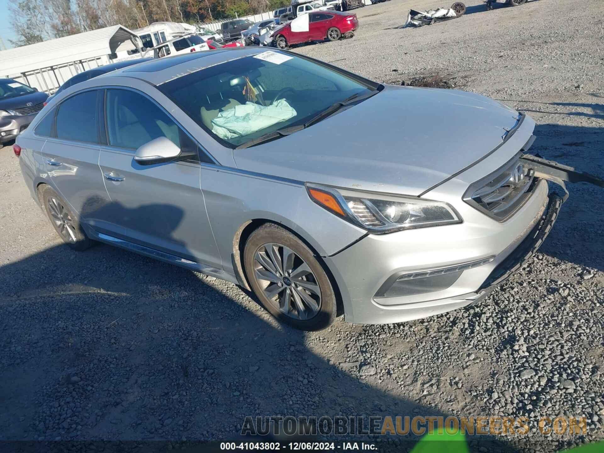 5NPE34AFXHH587622 HYUNDAI SONATA 2017