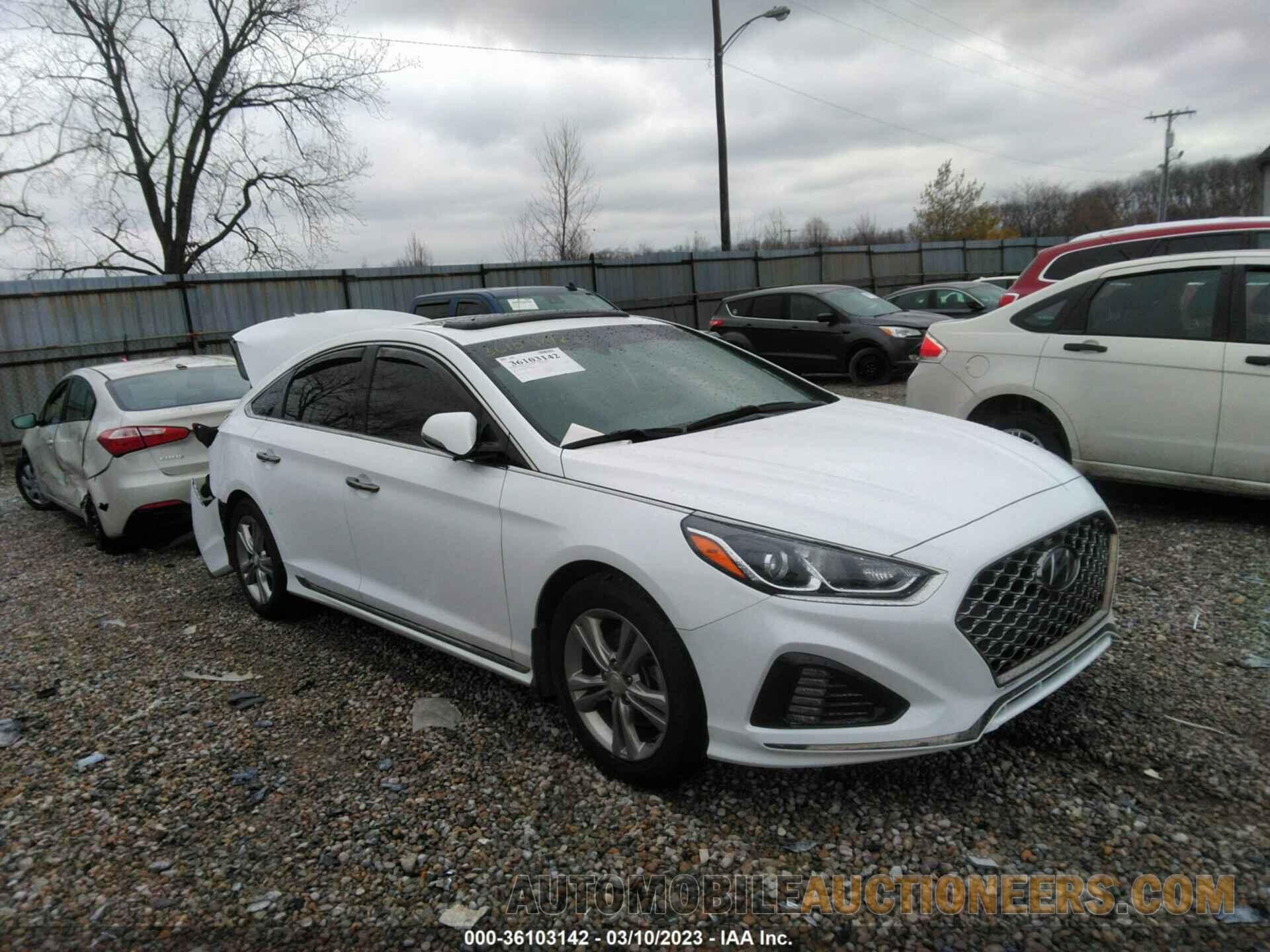 5NPE34AFXKH820681 HYUNDAI SONATA 2019