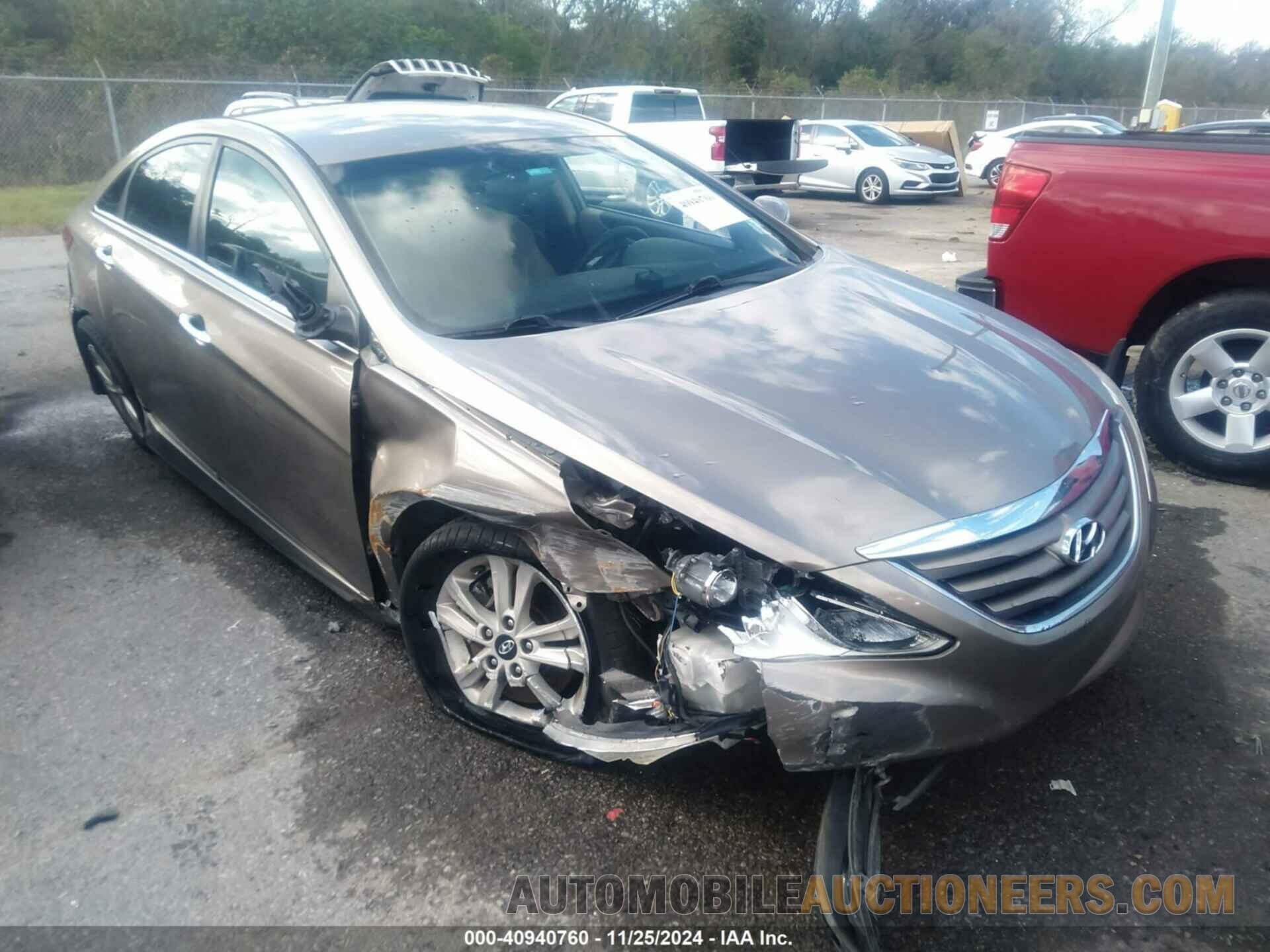 5NPEB4AC0EH891451 HYUNDAI SONATA 2014