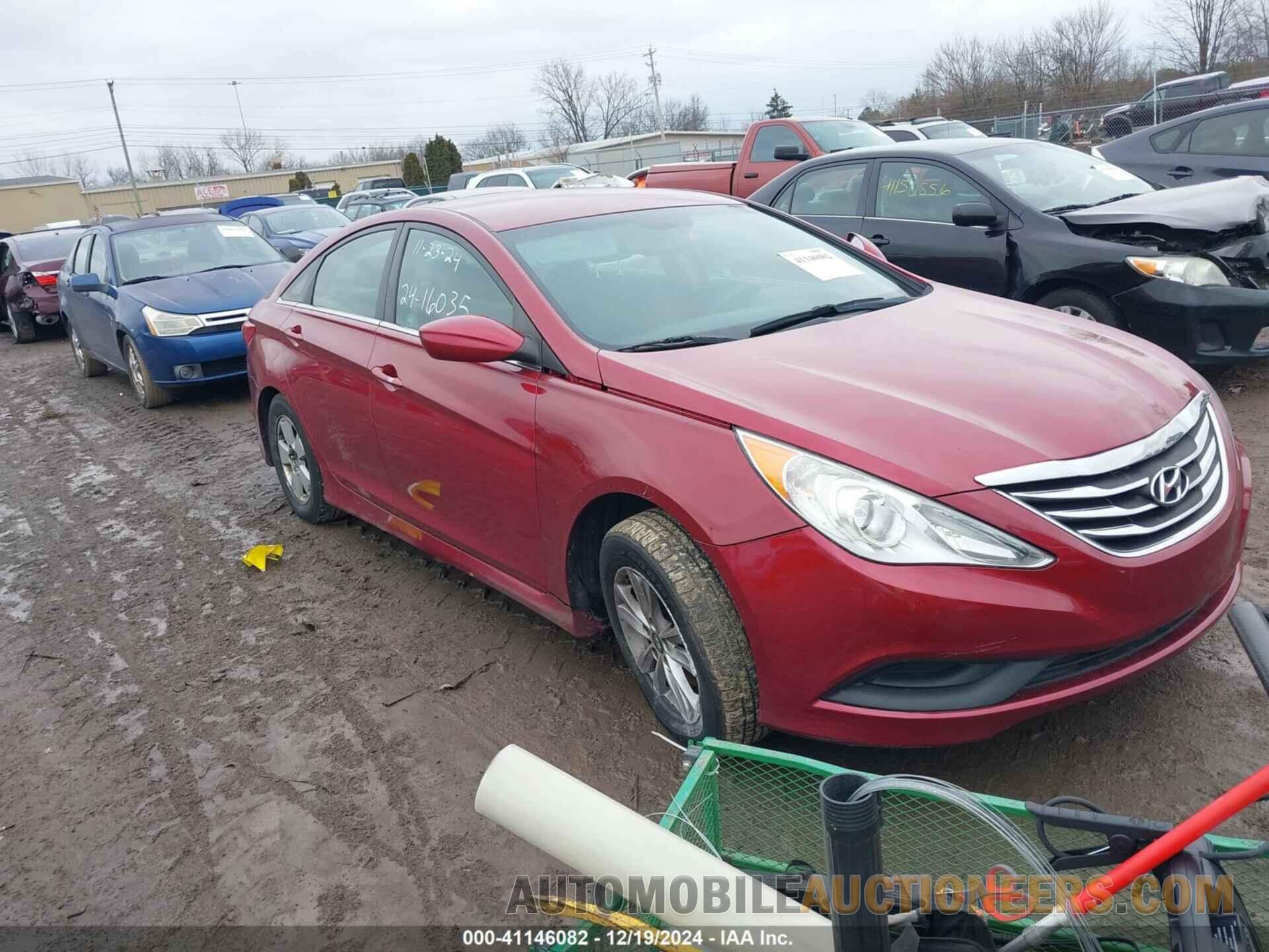 5NPEB4AC0EH910659 HYUNDAI SONATA 2014