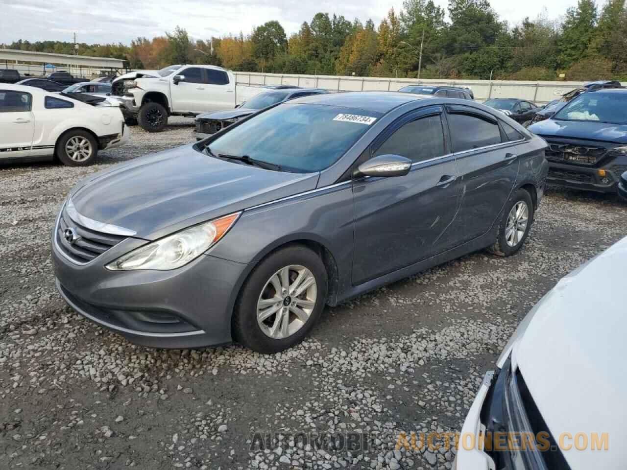 5NPEB4AC1EH860256 HYUNDAI SONATA 2014