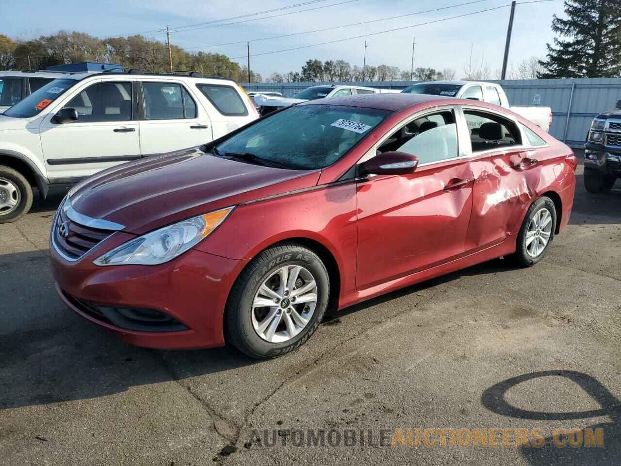 5NPEB4AC2EH845118 HYUNDAI SONATA 2014