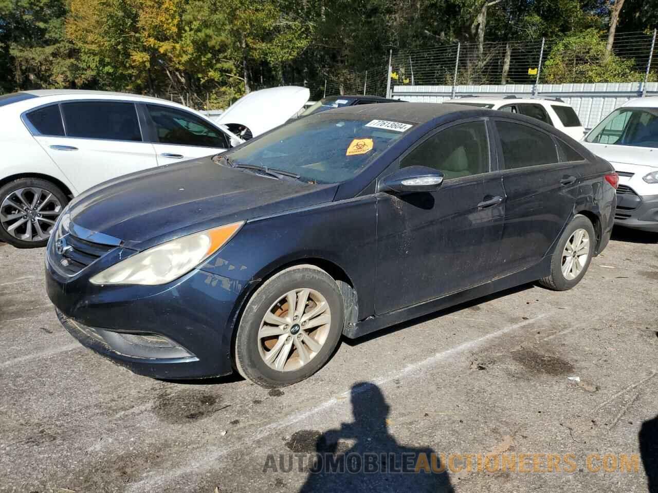 5NPEB4AC2EH883898 HYUNDAI SONATA 2014