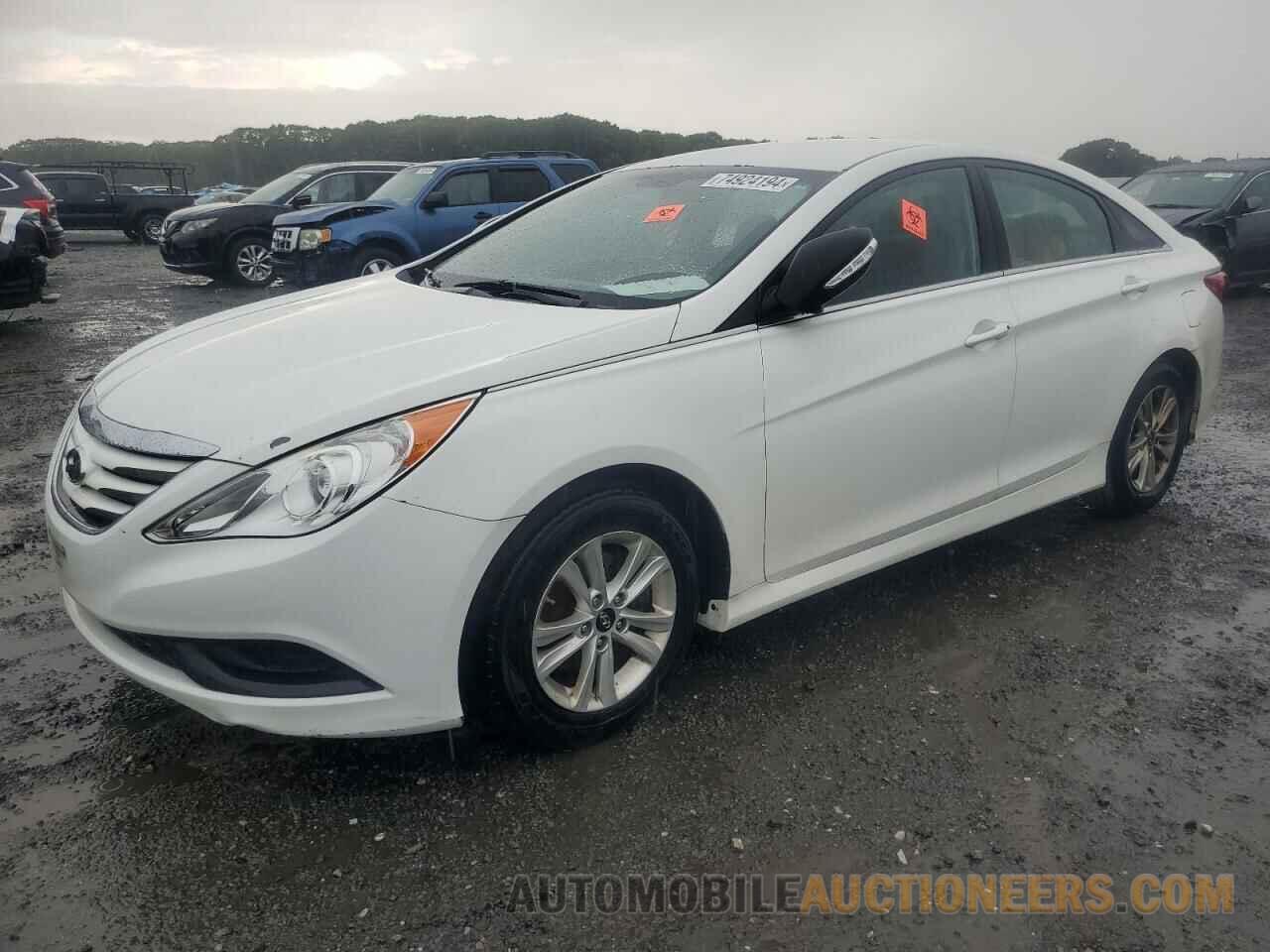 5NPEB4AC3EH867614 HYUNDAI SONATA 2014