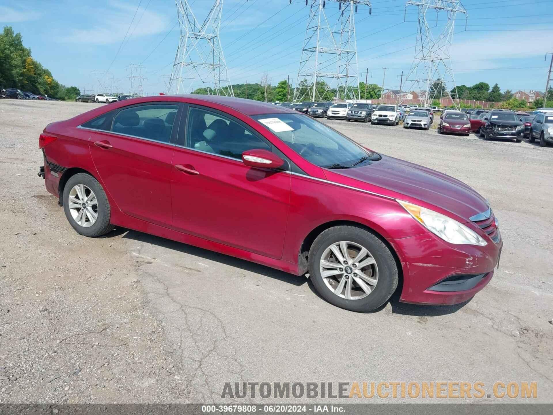 5NPEB4AC3EH881531 HYUNDAI SONATA 2014