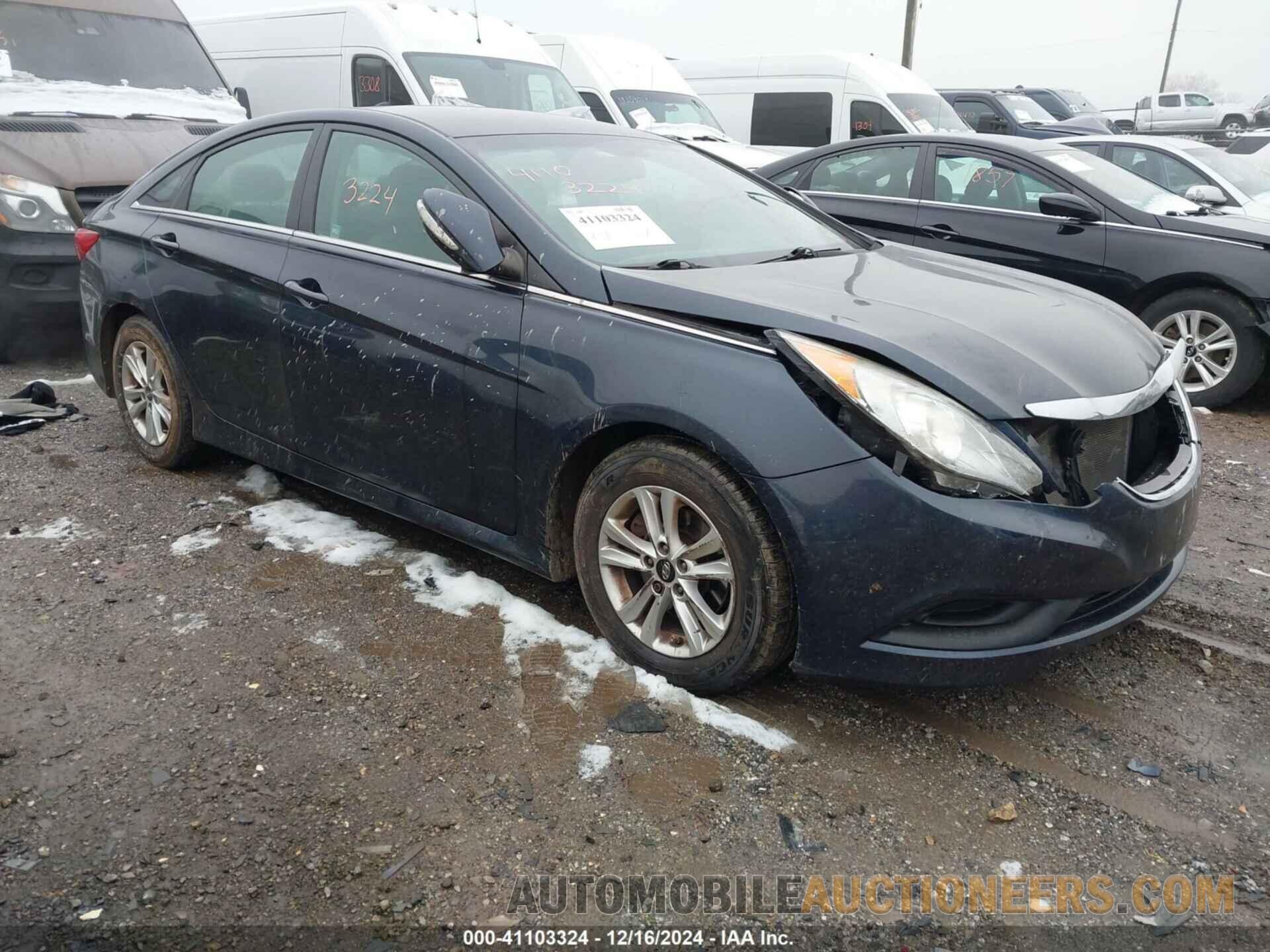 5NPEB4AC3EH925317 HYUNDAI SONATA 2014