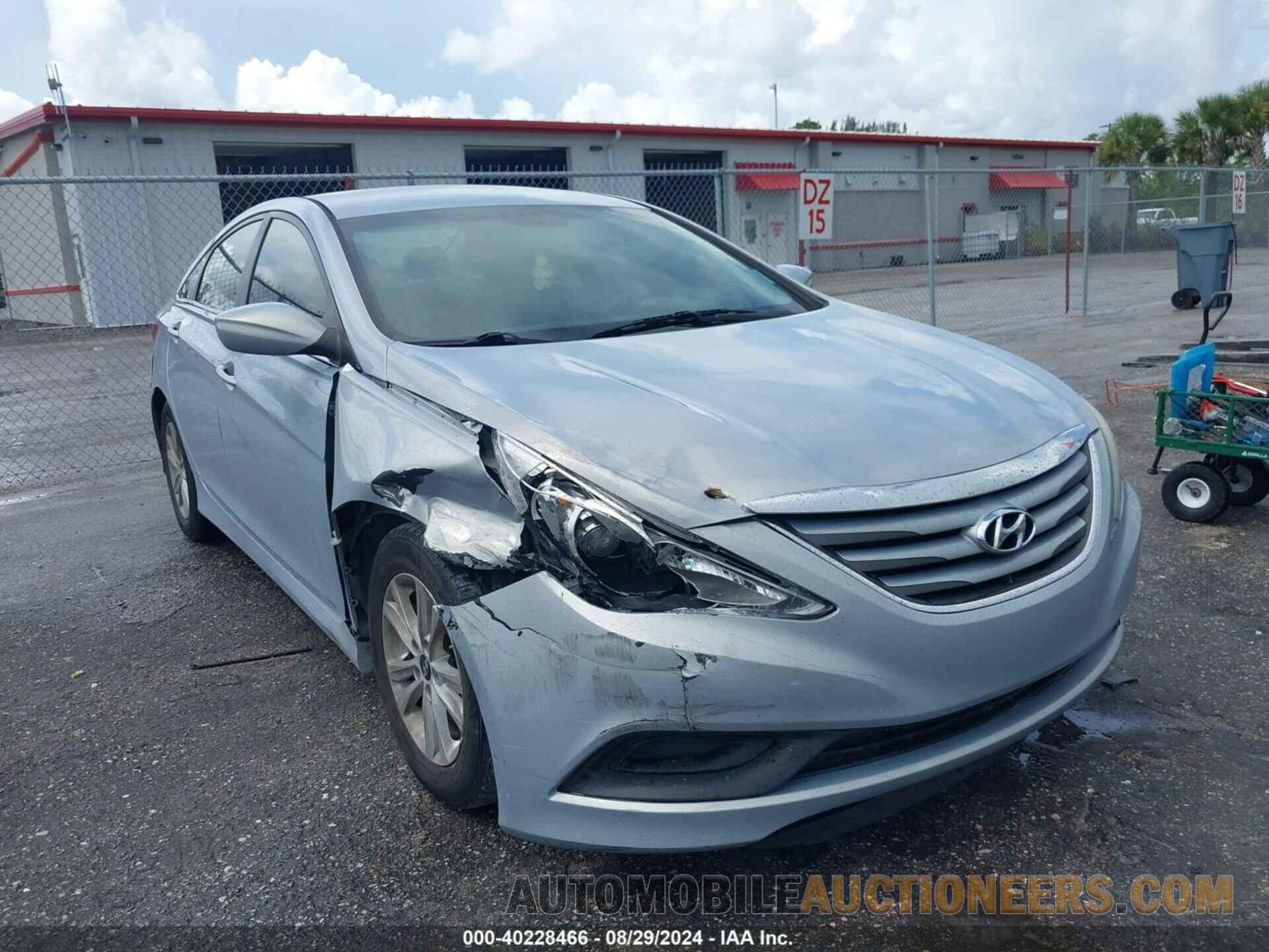 5NPEB4AC5EH838308 HYUNDAI SONATA 2014