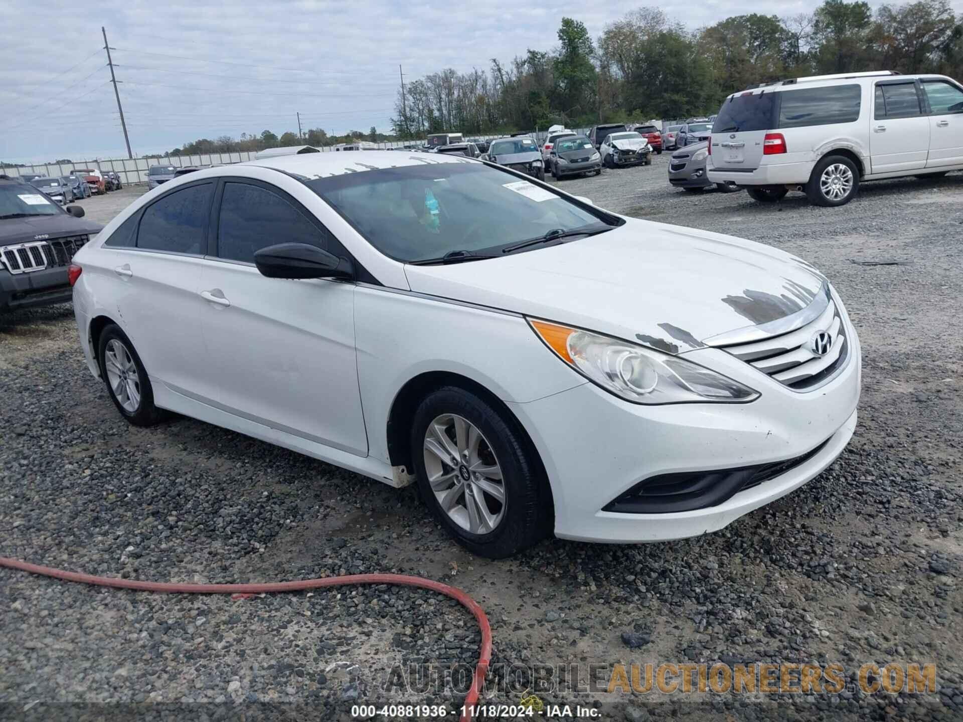 5NPEB4AC5EH860972 HYUNDAI SONATA 2014