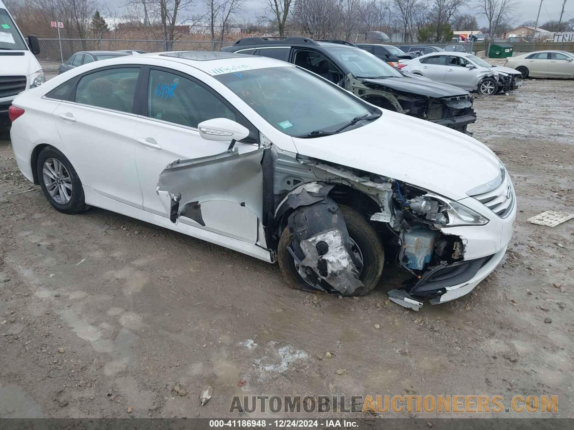 5NPEB4AC6EH886349 HYUNDAI SONATA 2014