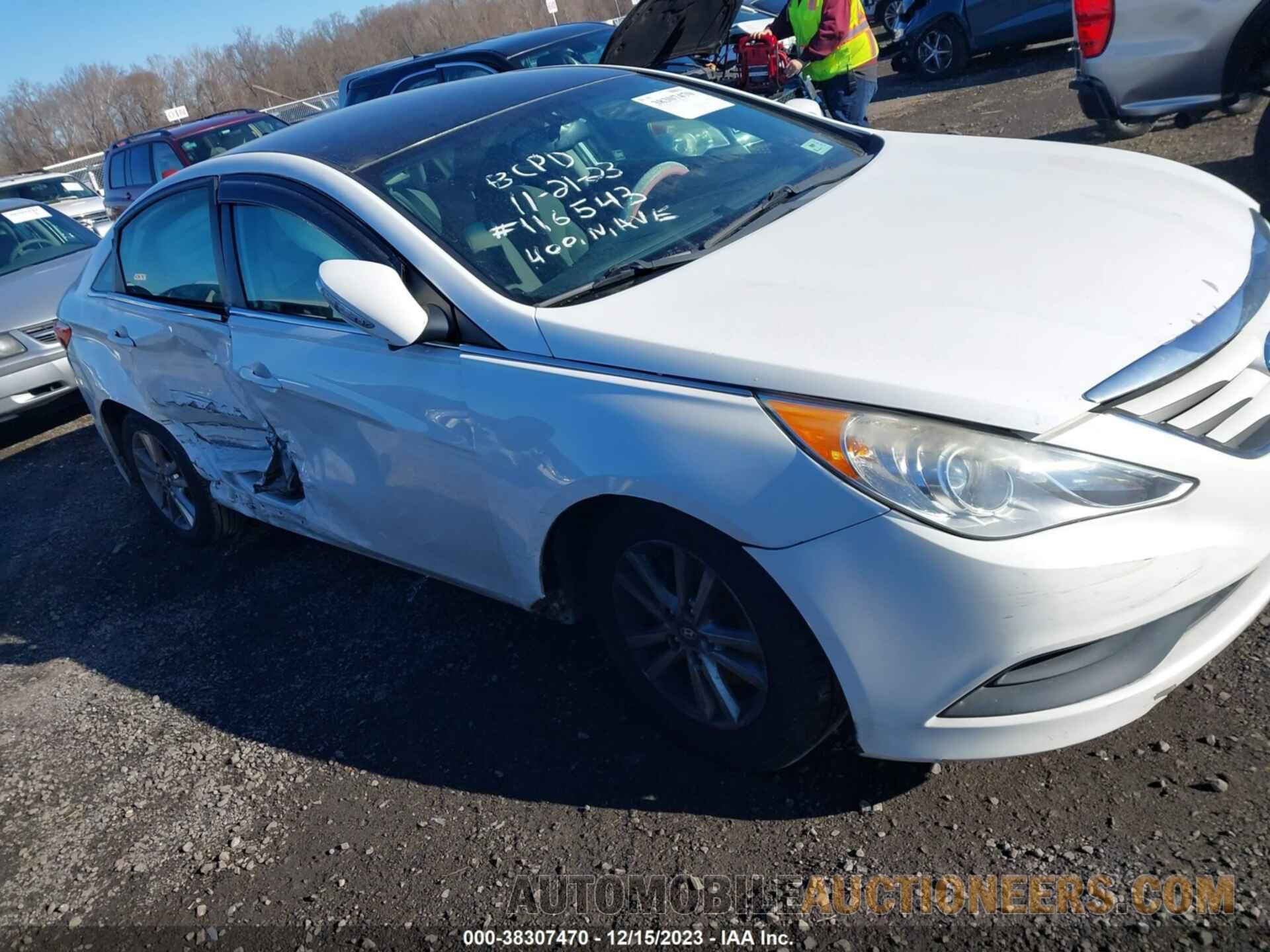 5NPEB4AC6EH917860 HYUNDAI SONATA 2014