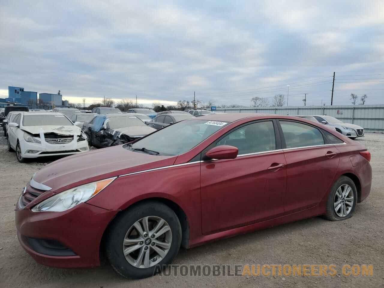 5NPEB4AC7EH851111 HYUNDAI SONATA 2014