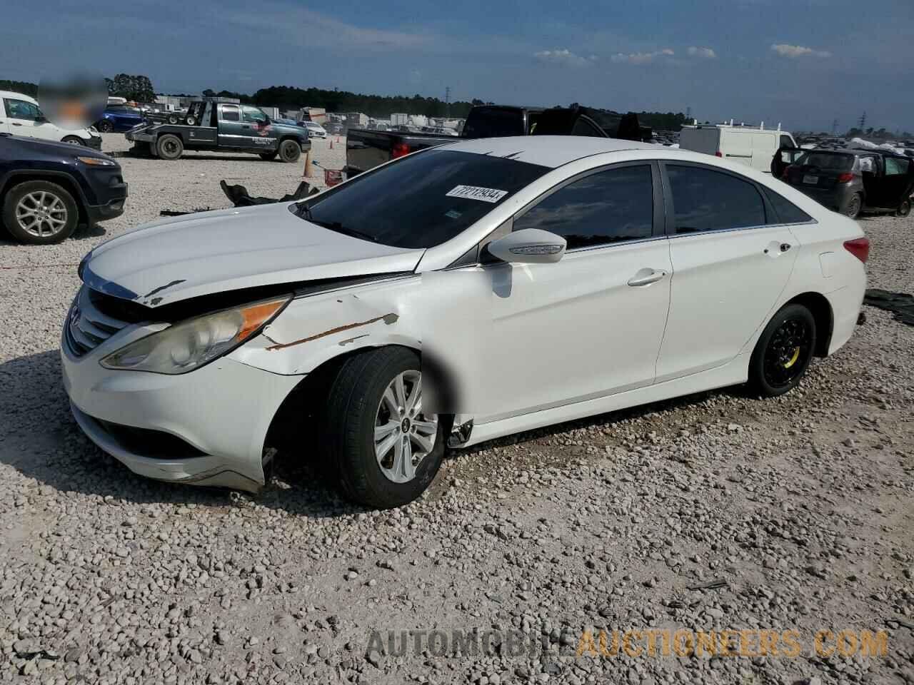 5NPEB4AC7EH942542 HYUNDAI SONATA 2014