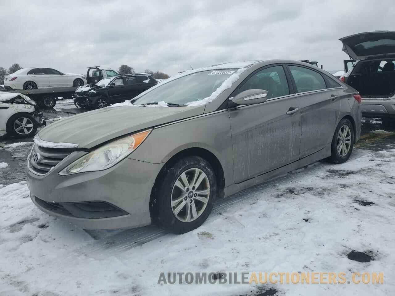 5NPEB4AC8EH870122 HYUNDAI SONATA 2014