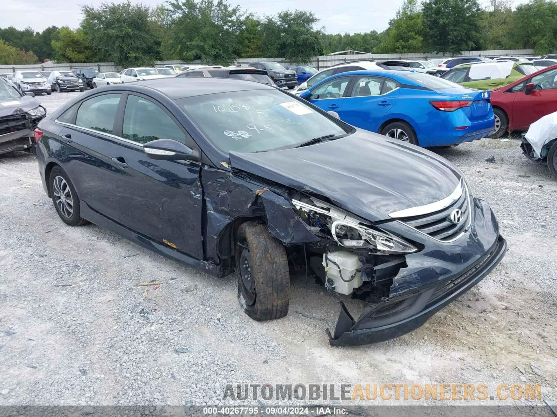 5NPEB4AC9EH902317 HYUNDAI SONATA 2014