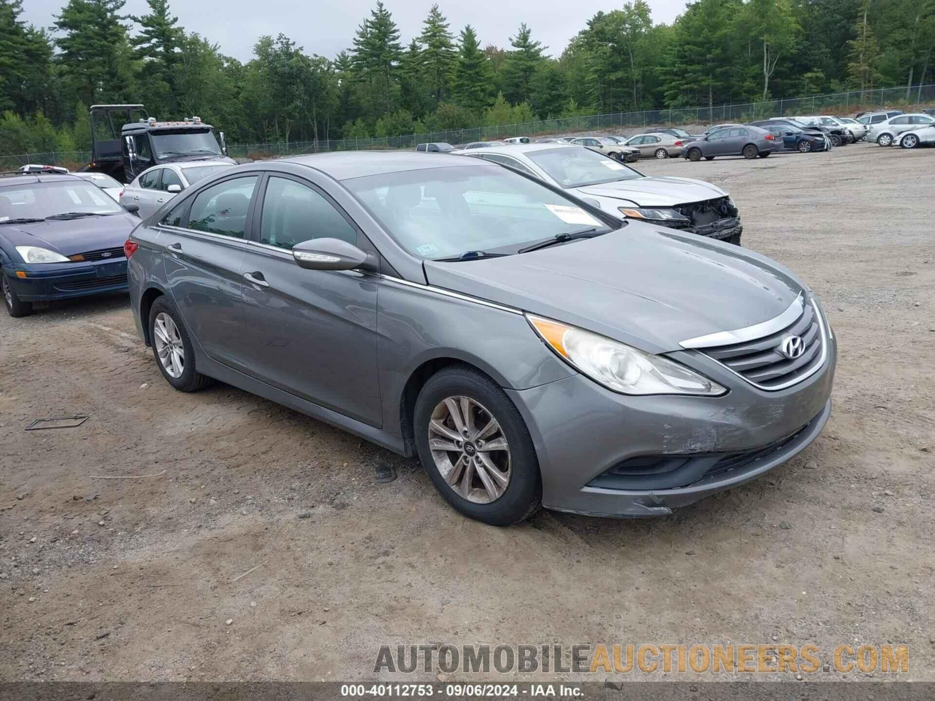 5NPEB4ACXEH861129 HYUNDAI SONATA 2014