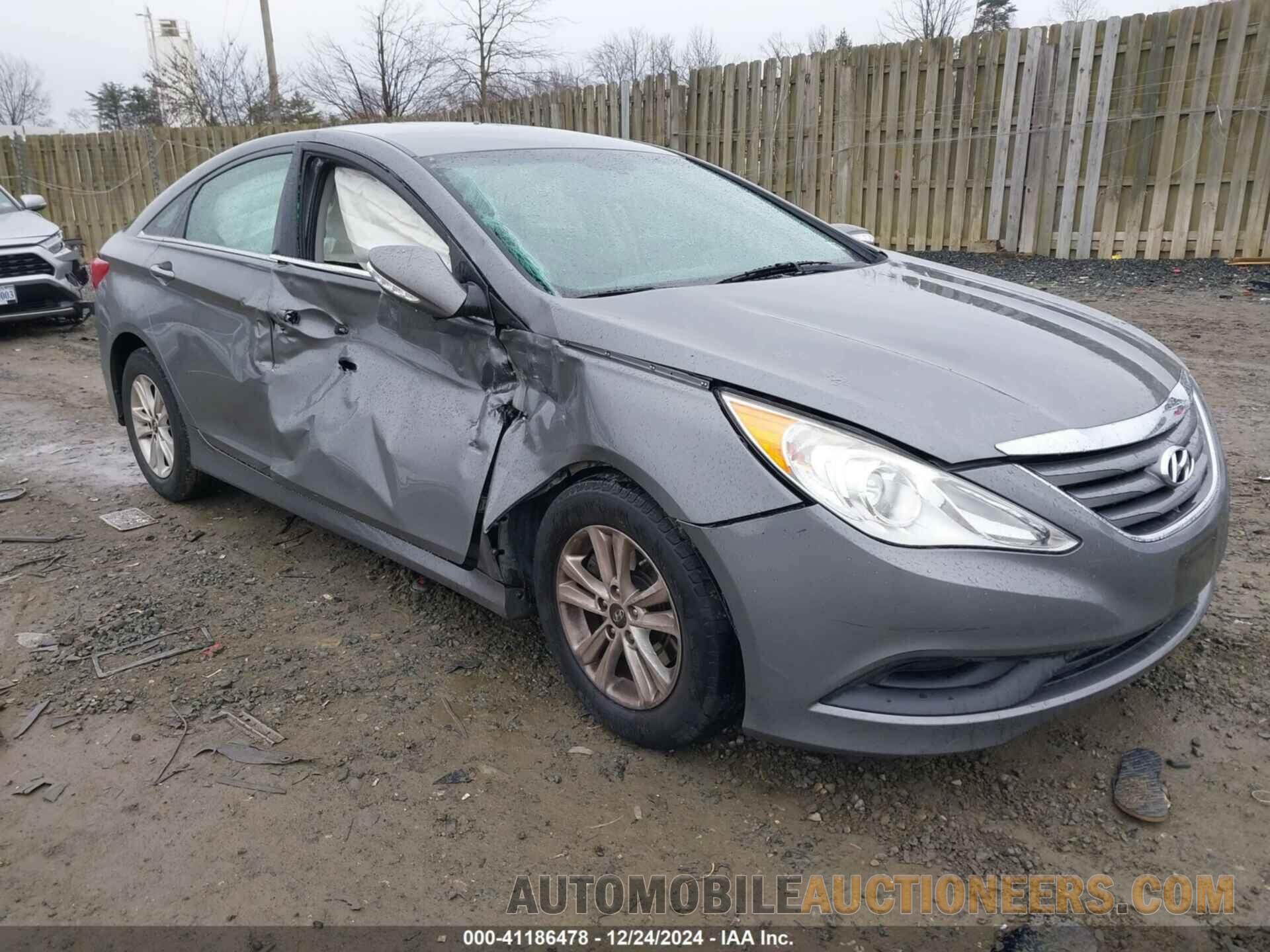 5NPEB4ACXEH903492 HYUNDAI SONATA 2014