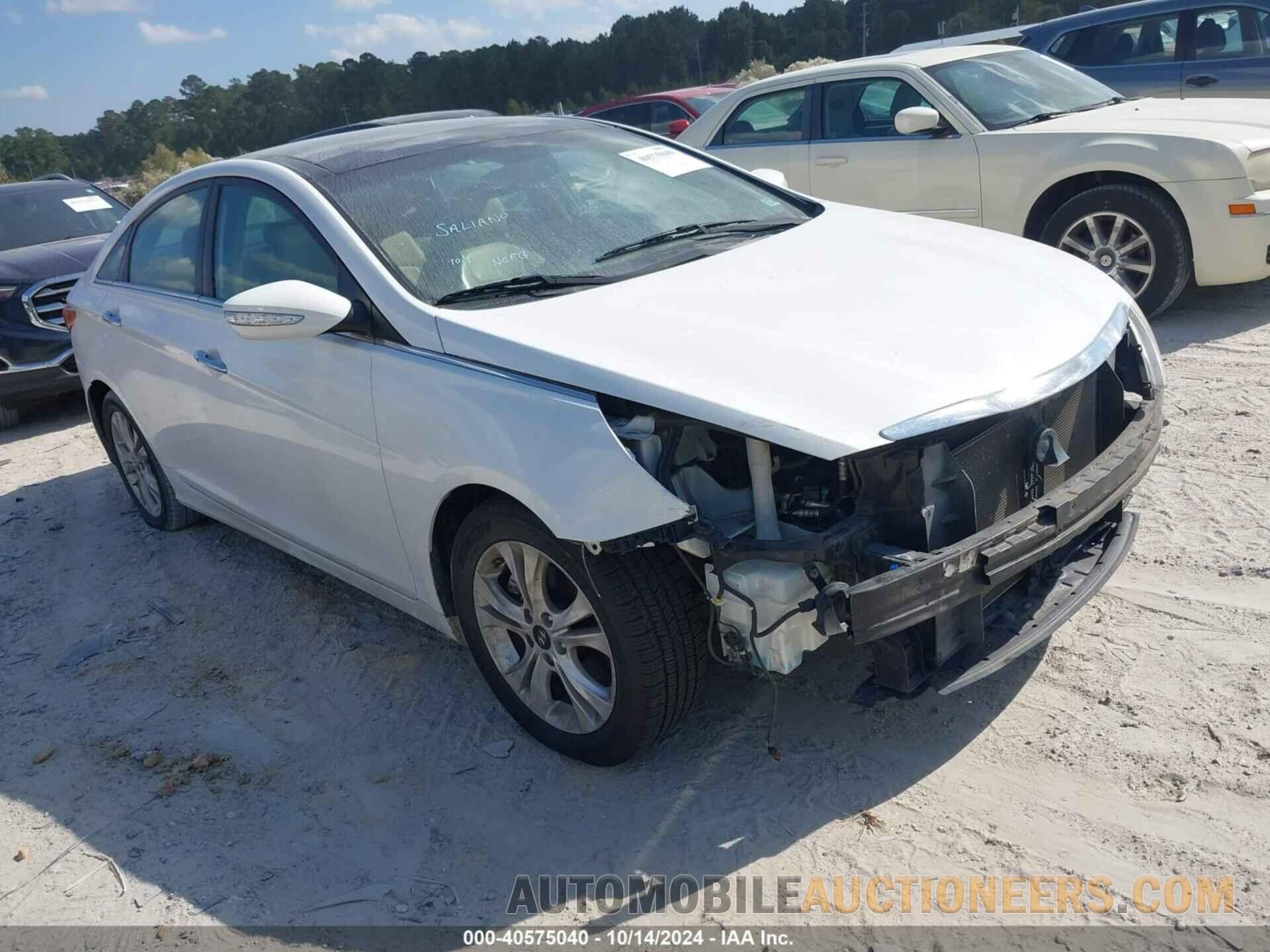 5NPEC4AC3CH392301 HYUNDAI SONATA 2012