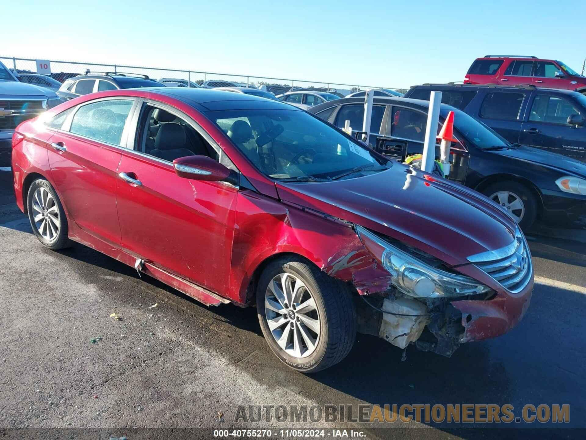 5NPEC4ACXEH883659 HYUNDAI SONATA 2014