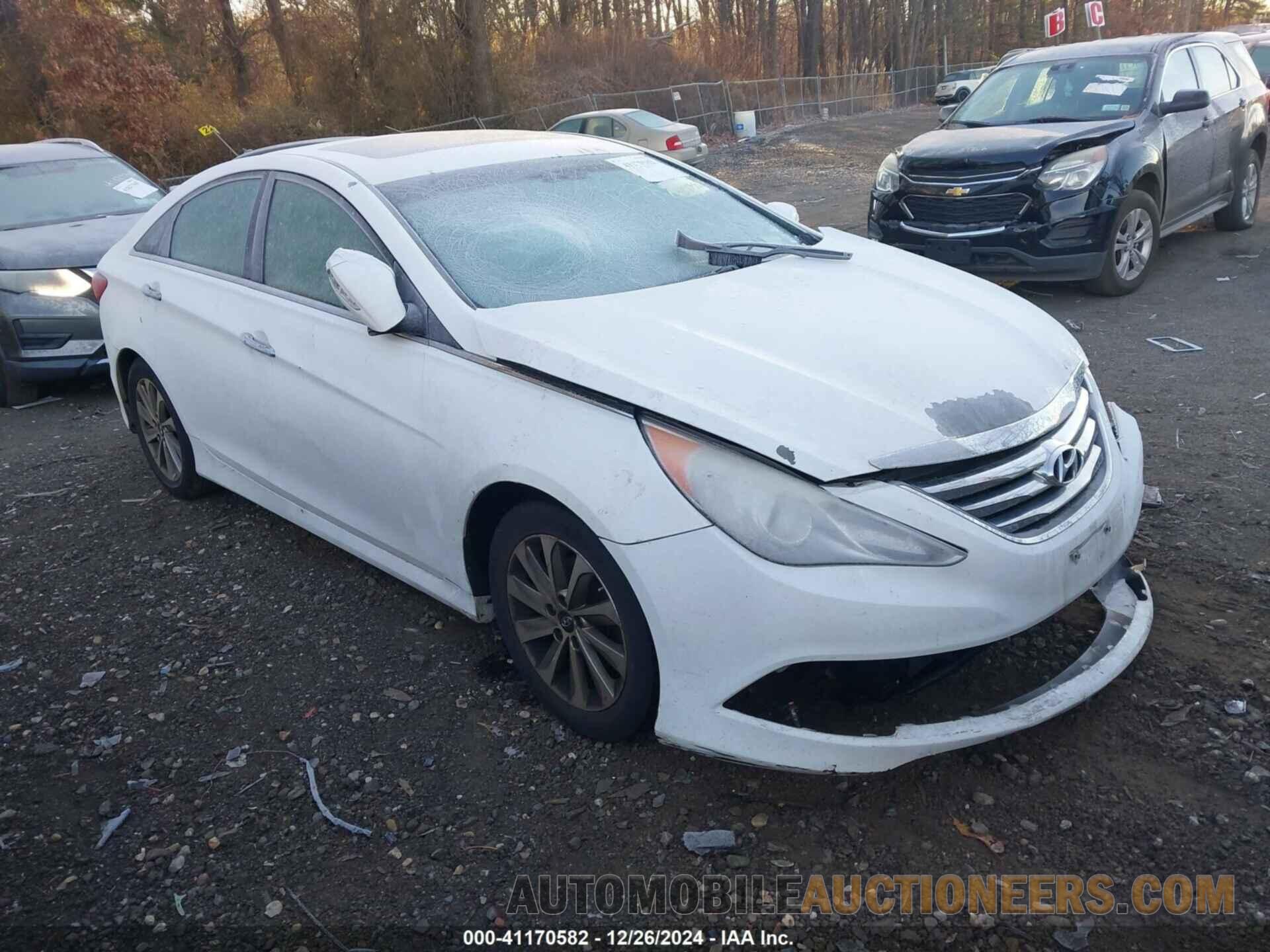 5NPEC4ACXEH921486 HYUNDAI SONATA 2014