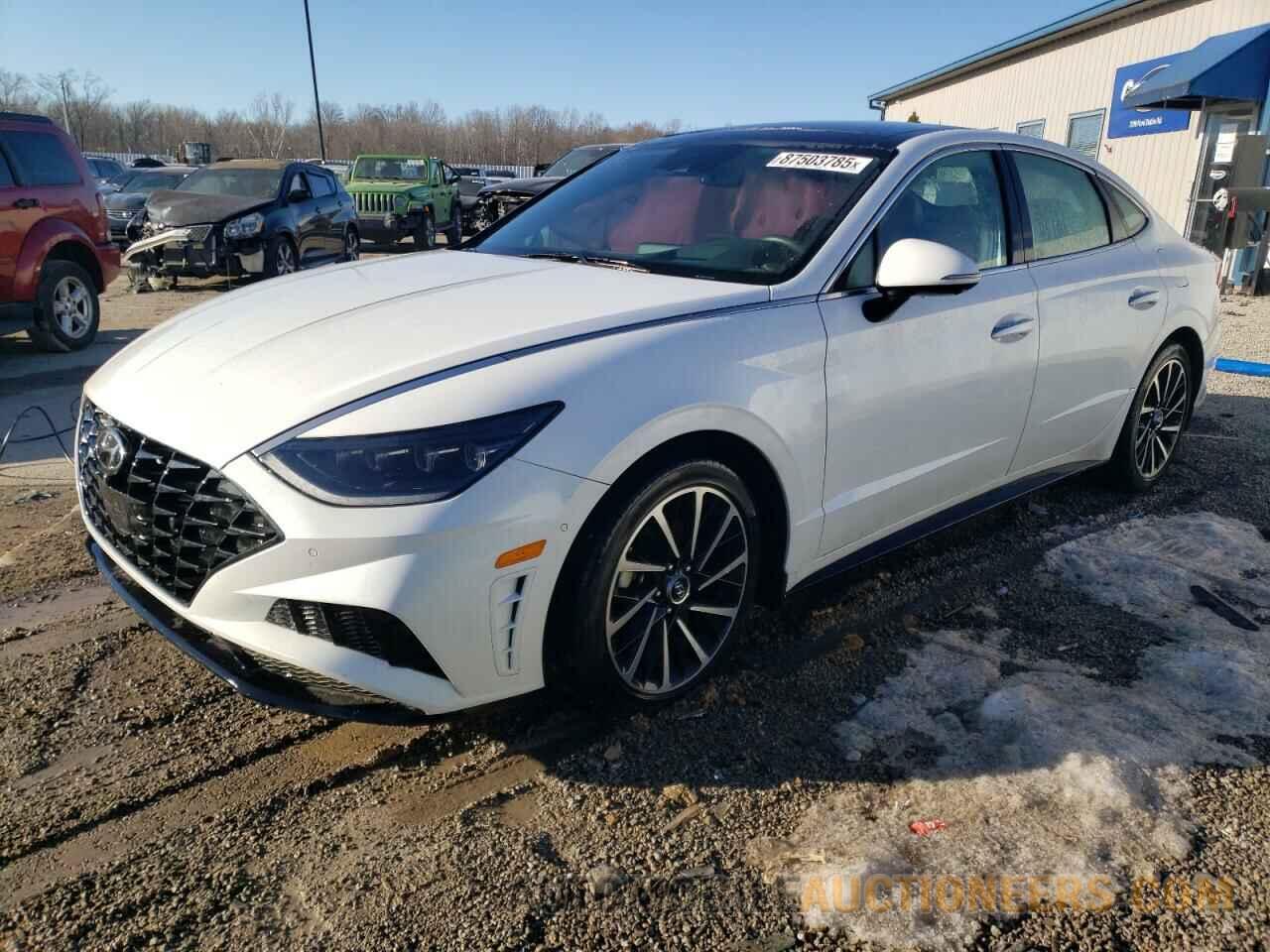 5NPEH4J20MH077840 HYUNDAI SONATA 2021