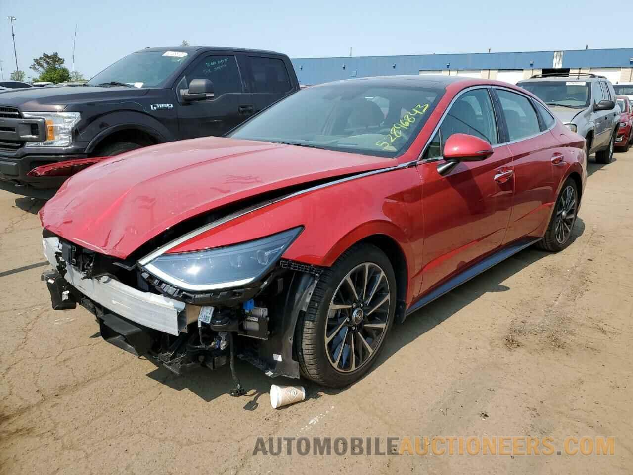 5NPEH4J20MH080267 HYUNDAI SONATA 2021