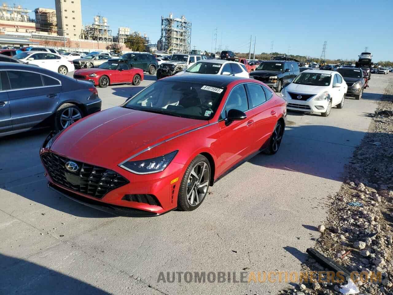 5NPEJ4J23MH082681 HYUNDAI SONATA 2021