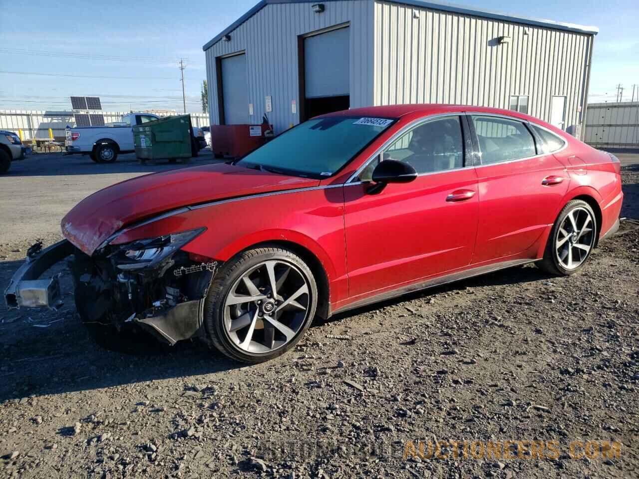 5NPEJ4J26MH082416 HYUNDAI SONATA 2021