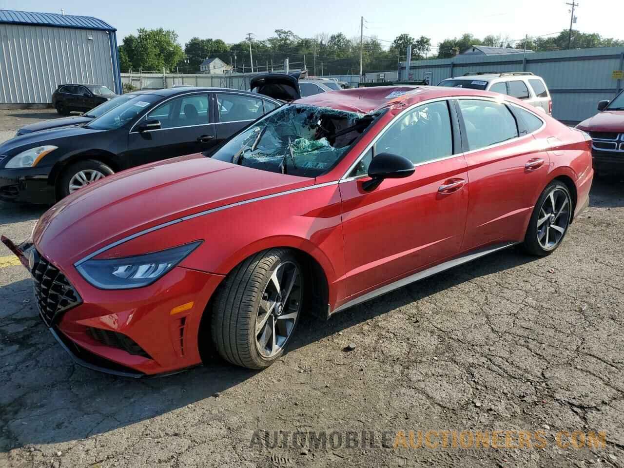 5NPEJ4J27MH107453 HYUNDAI SONATA 2021