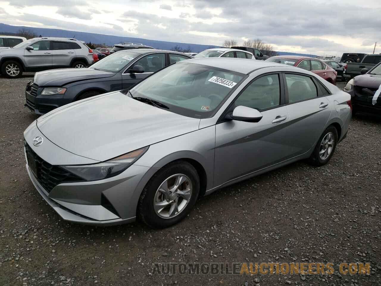 5NPLL4AG0MH017087 HYUNDAI ELANTRA 2021