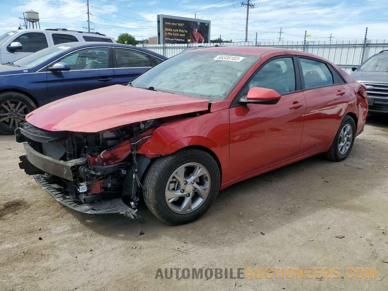 5NPLL4AG0MH033189 HYUNDAI ELANTRA 2021