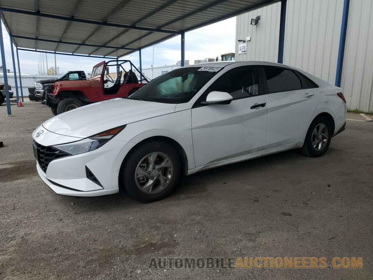 5NPLL4AG0MH037470 HYUNDAI ELANTRA 2021