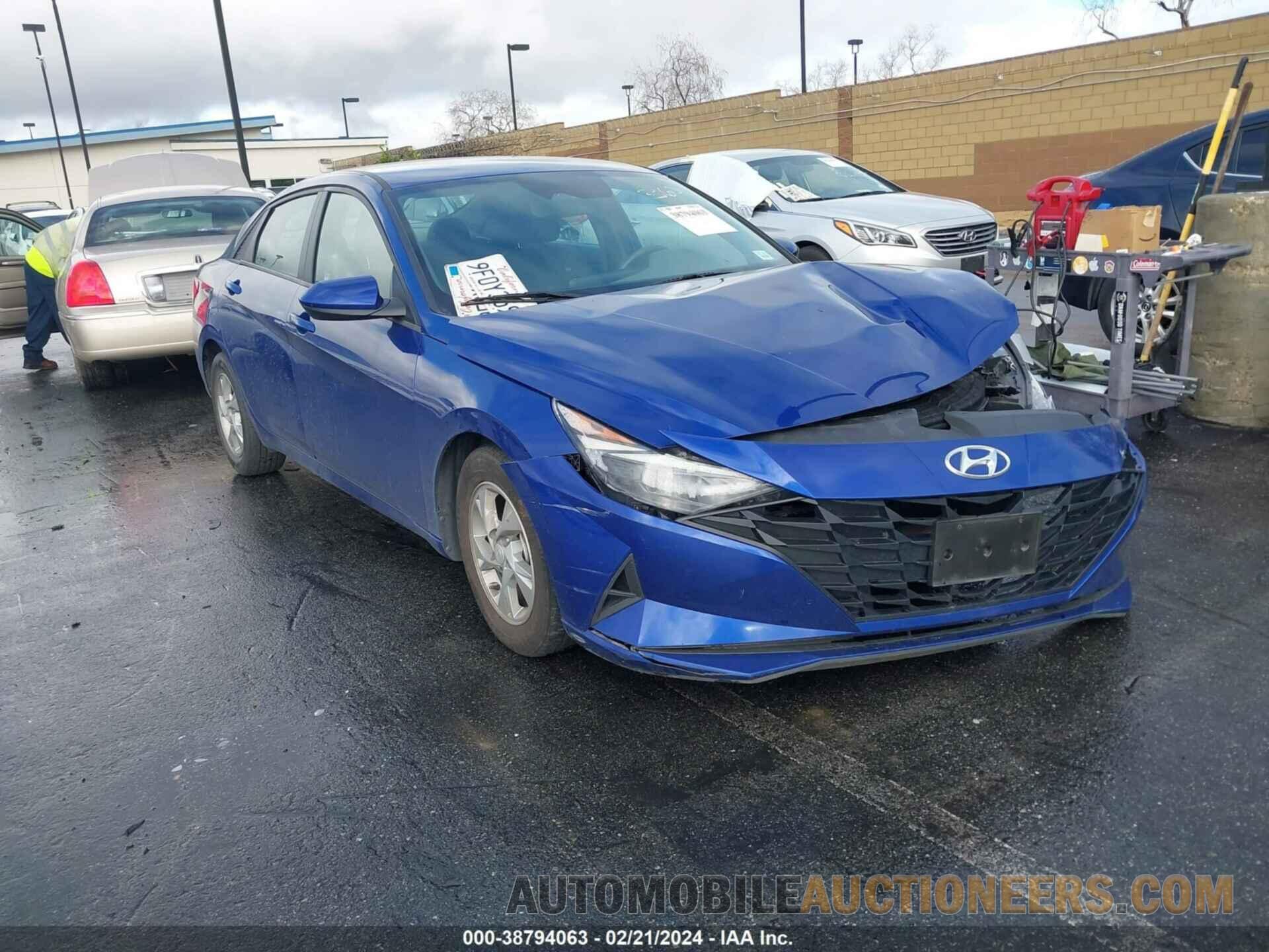 5NPLL4AG0MH041339 HYUNDAI ELANTRA 2021