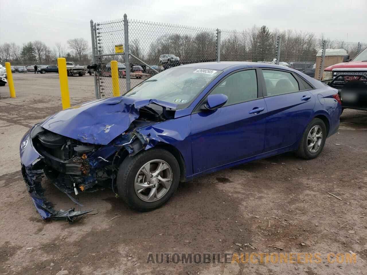 5NPLL4AG0MH045570 HYUNDAI ELANTRA 2021