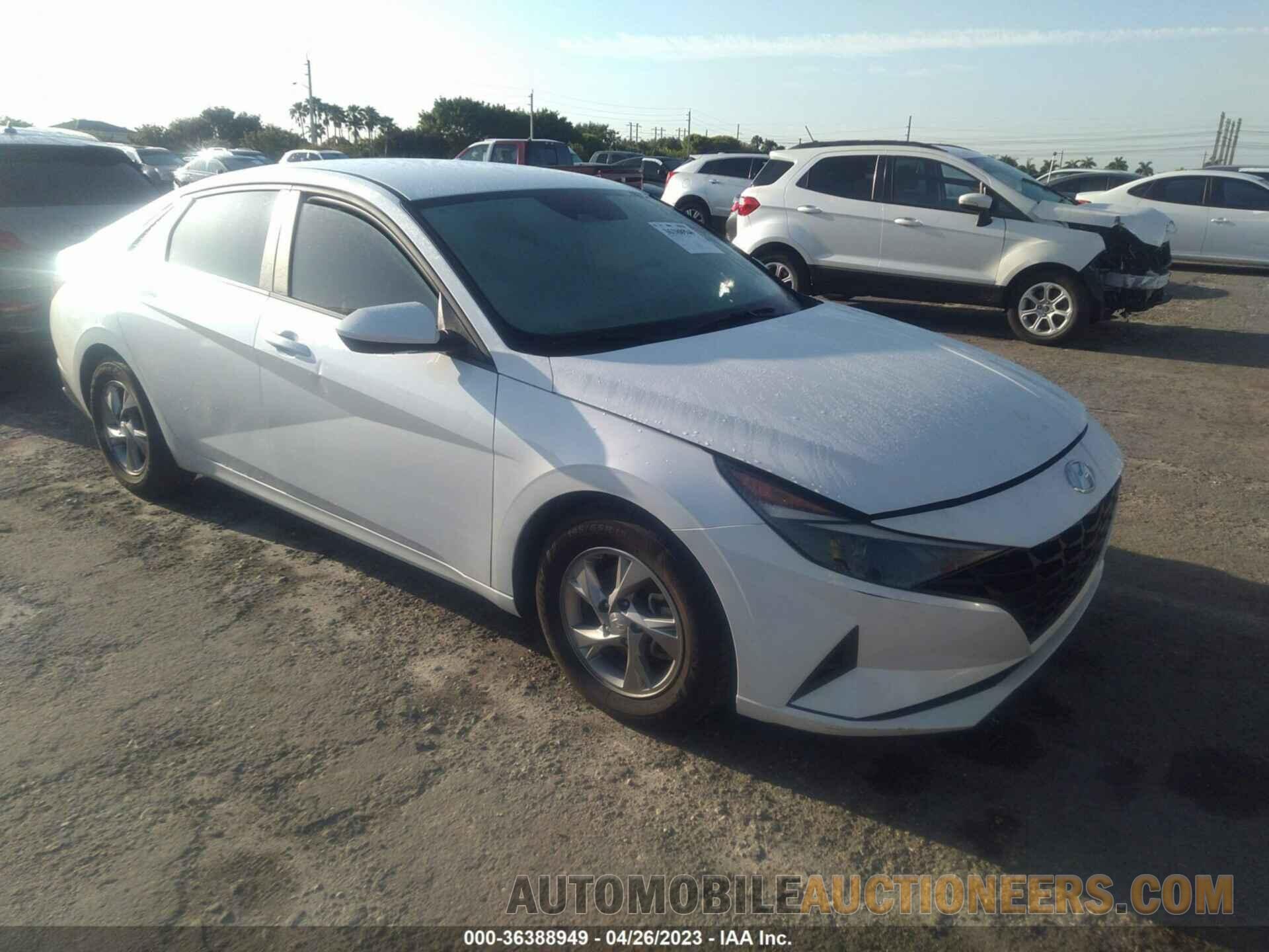 5NPLL4AG1MH029524 HYUNDAI ELANTRA 2021