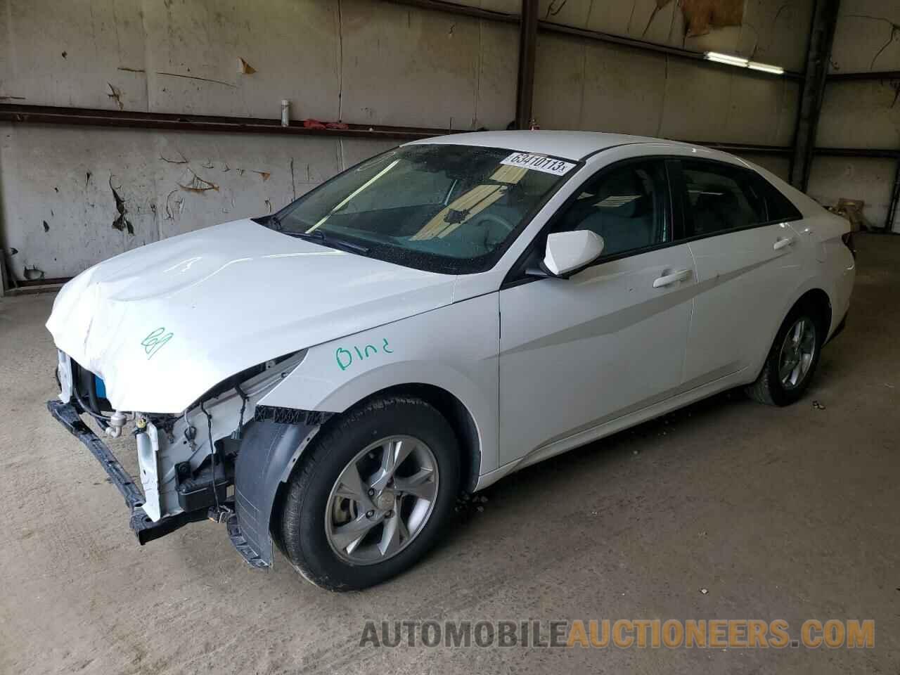 5NPLL4AG1MH038191 HYUNDAI ELANTRA 2021