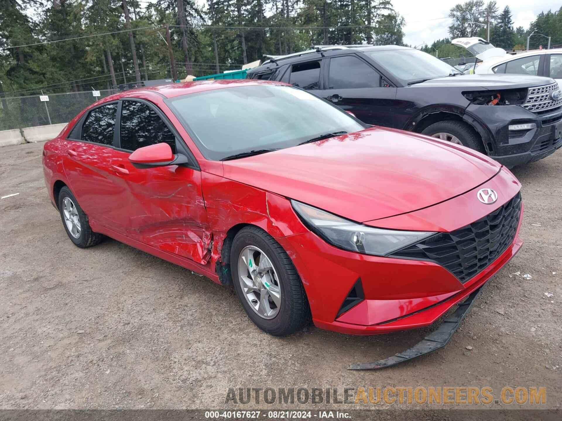 5NPLL4AG3MH011350 HYUNDAI ELANTRA 2021