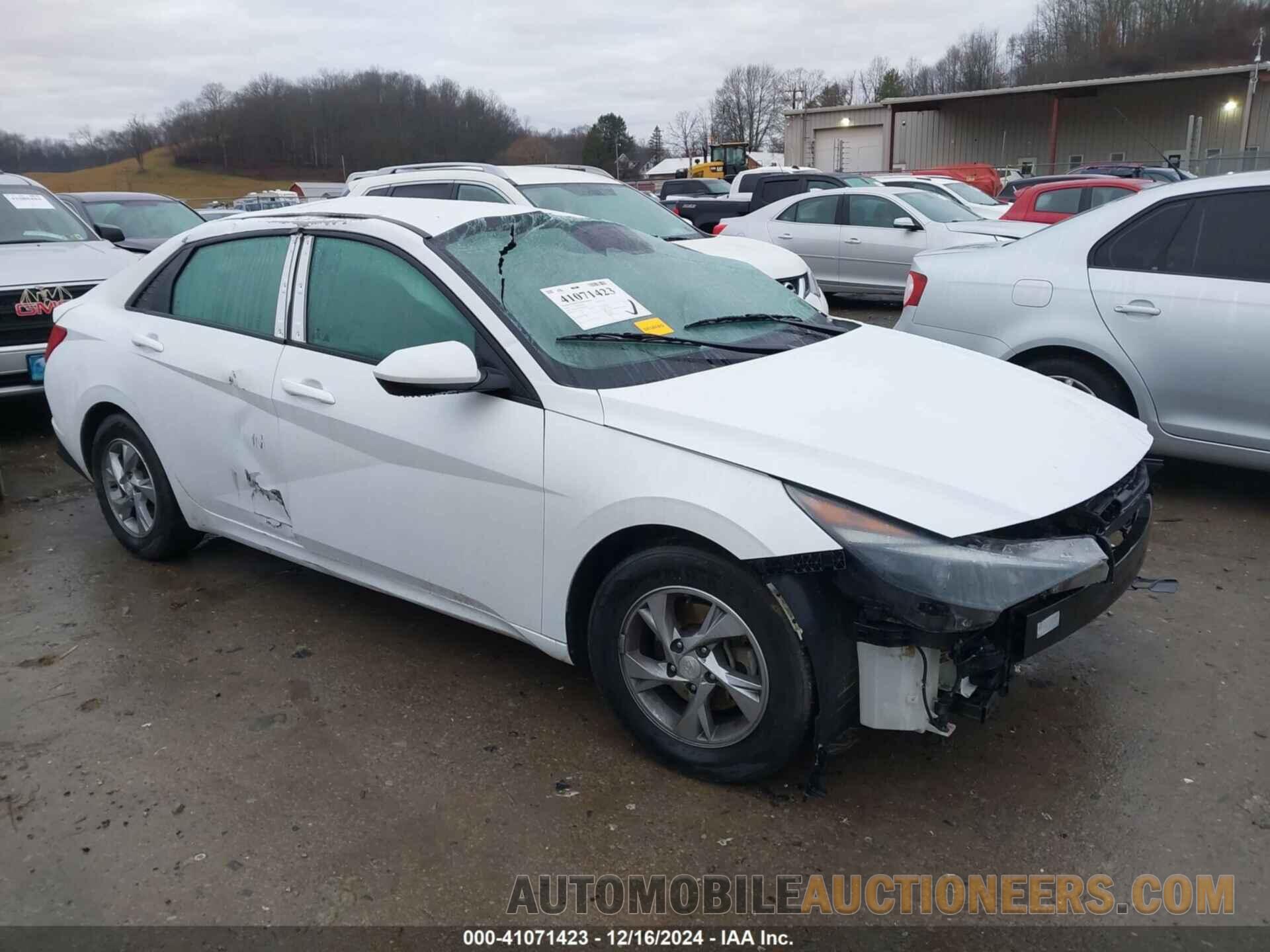 5NPLL4AG3MH012420 HYUNDAI ELANTRA 2021