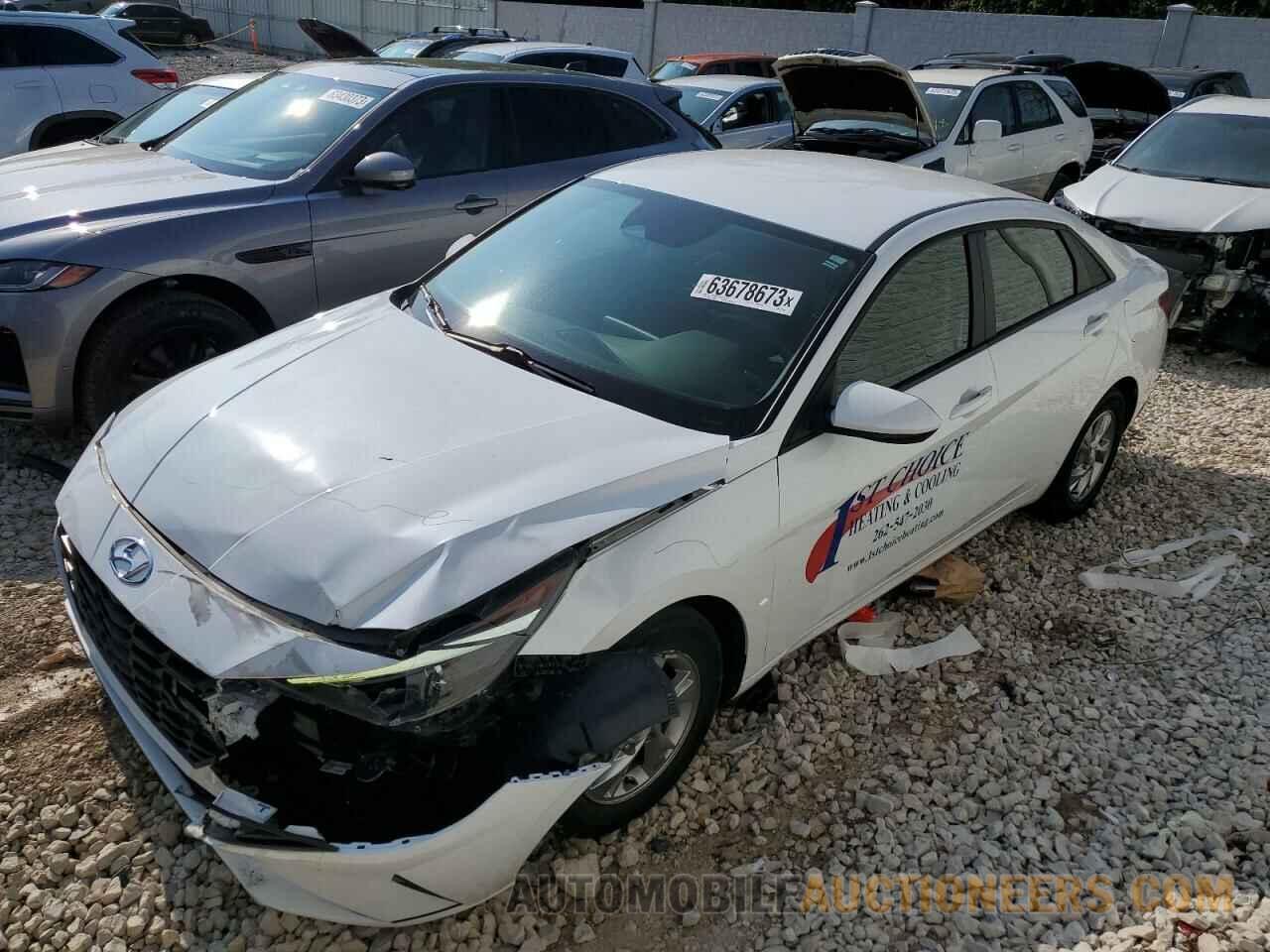 5NPLL4AG3MH017505 HYUNDAI ELANTRA 2021