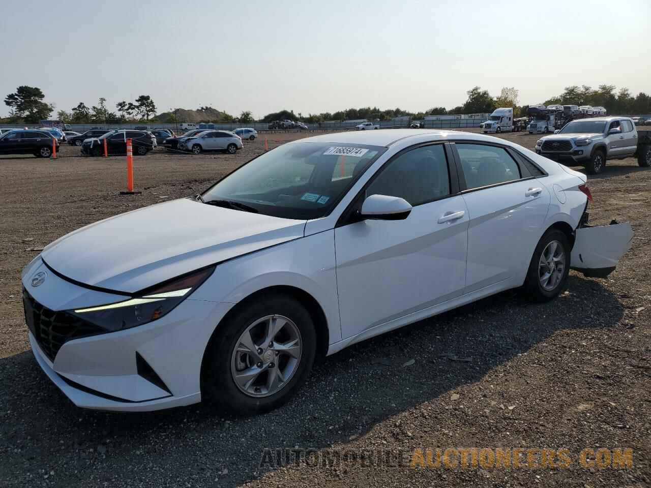 5NPLL4AG3MH025684 HYUNDAI ELANTRA 2021