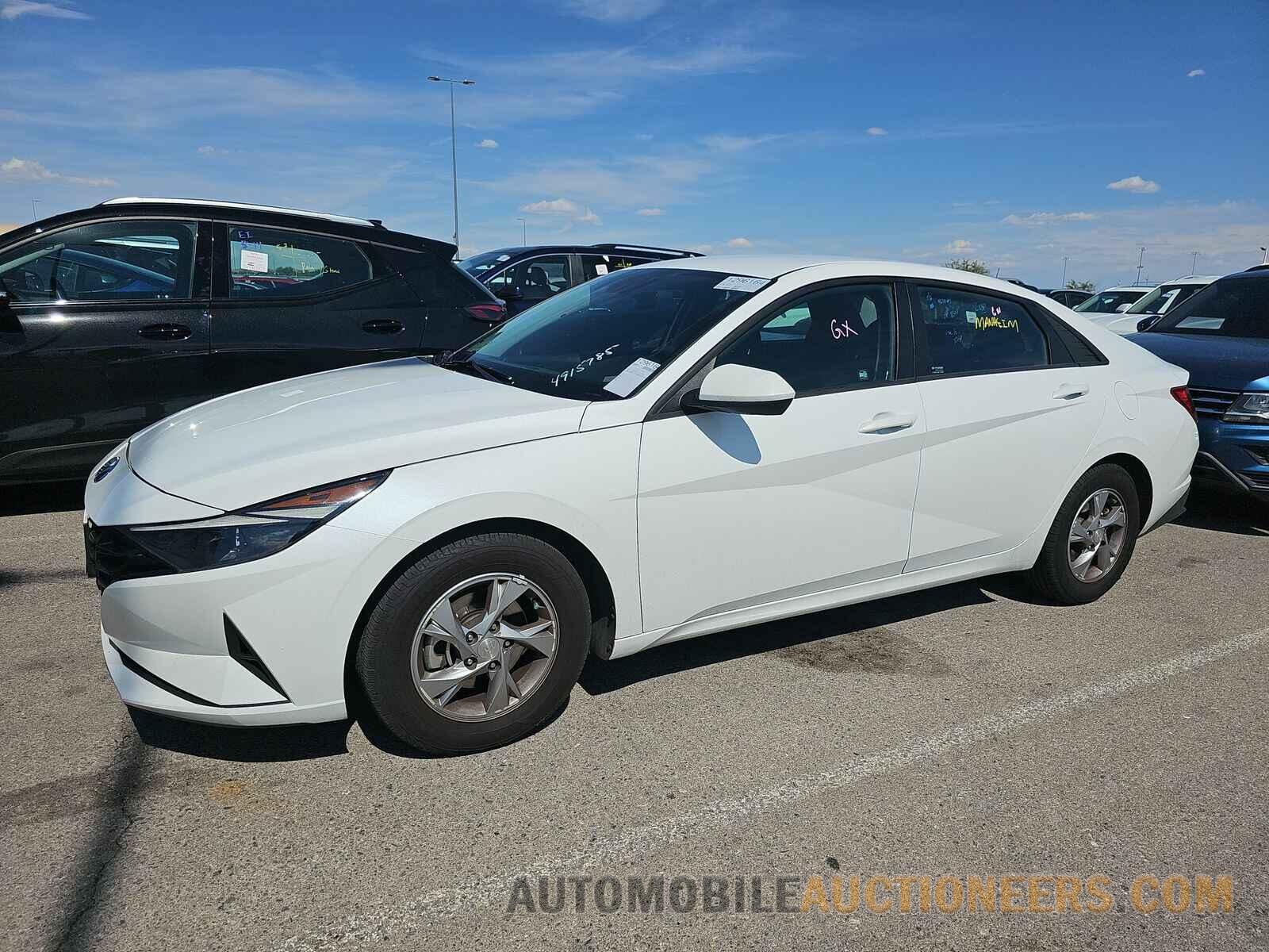 5NPLL4AG3MH037236 Hyundai Elantra 2021