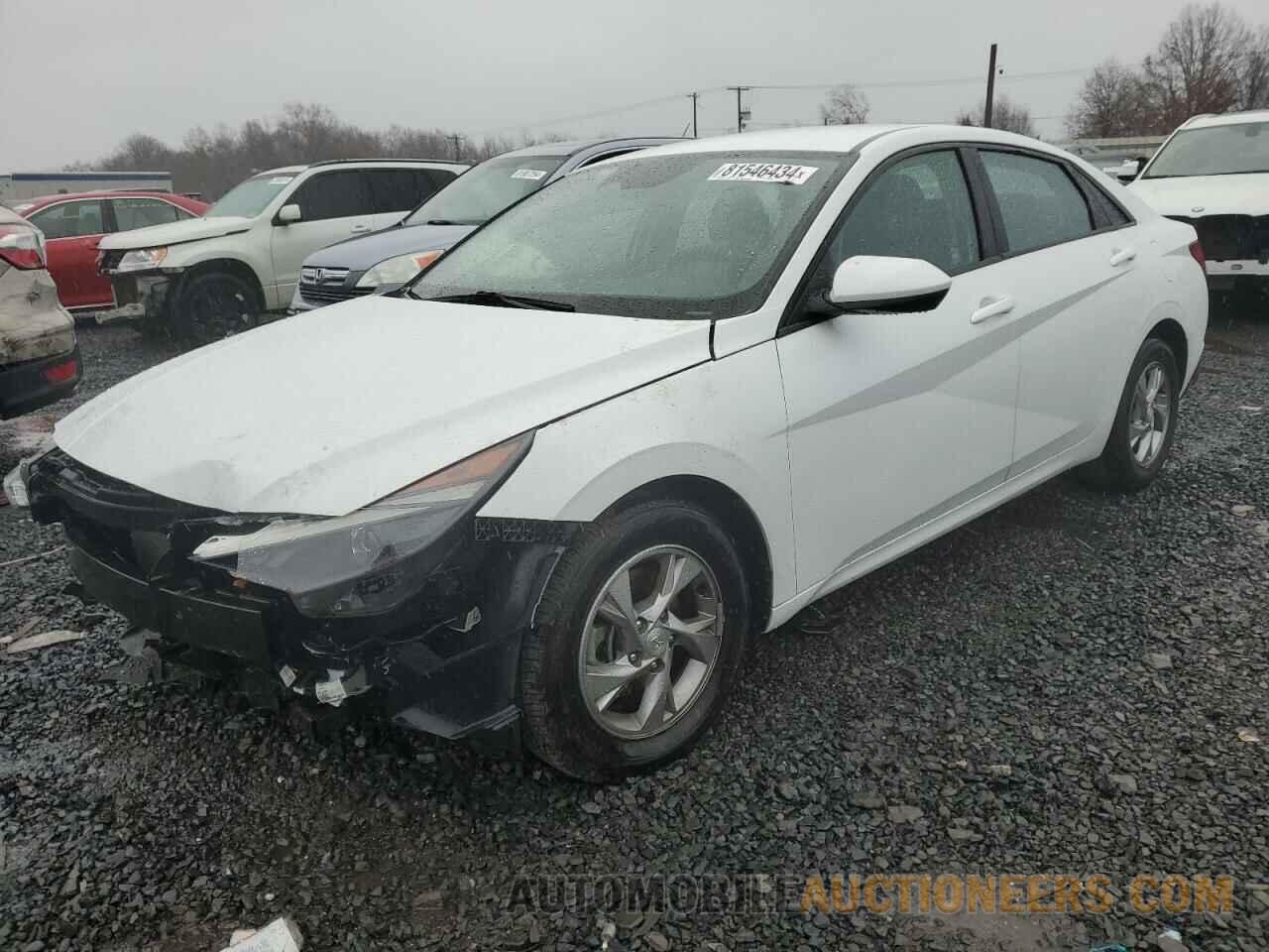 5NPLL4AG3MH042307 HYUNDAI ELANTRA 2021