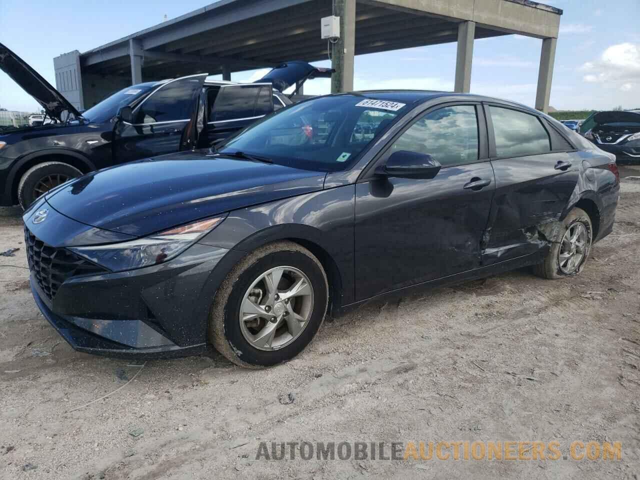 5NPLL4AG3MH050147 HYUNDAI ELANTRA 2021