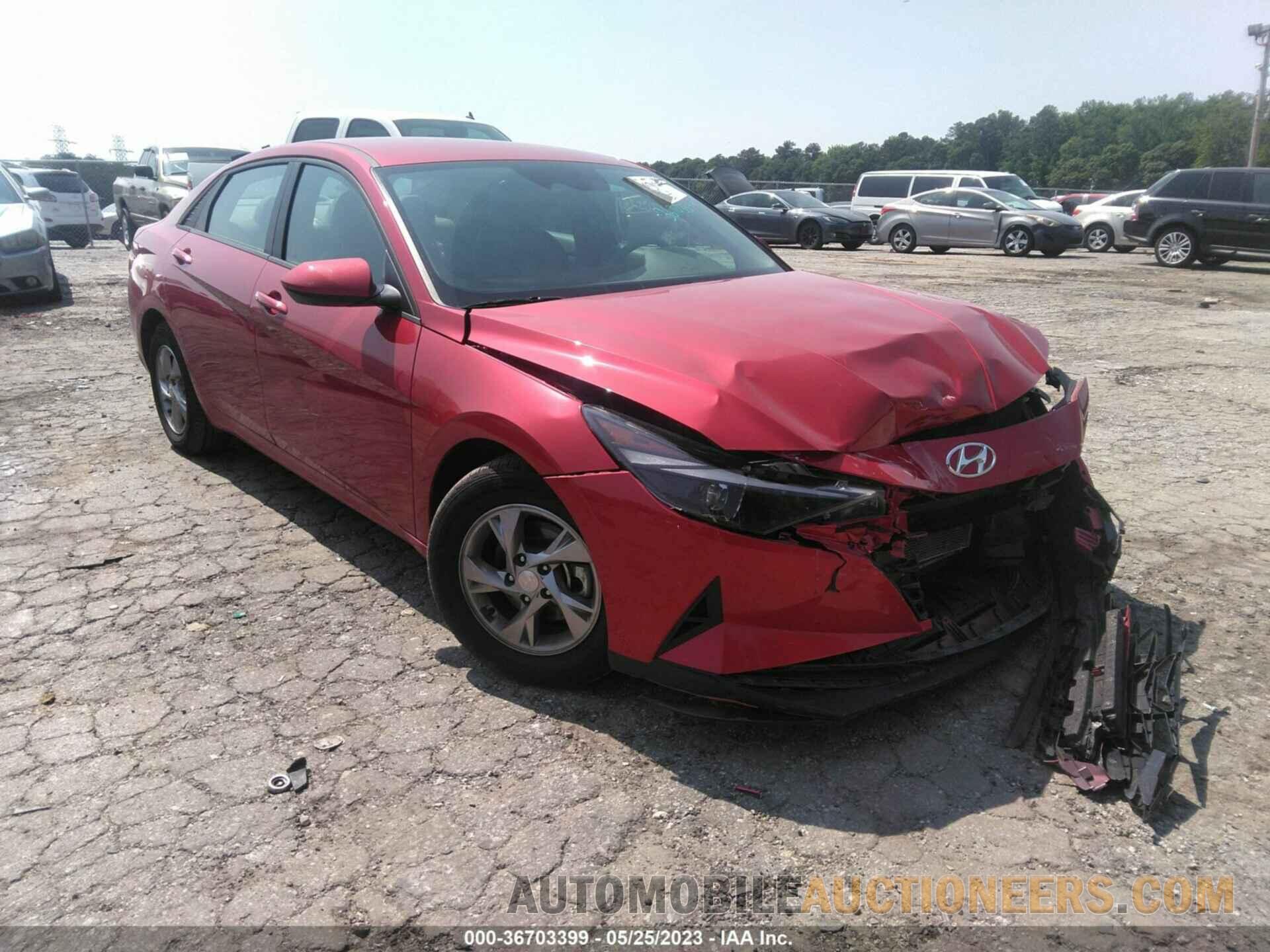 5NPLL4AG3MH050732 HYUNDAI ELANTRA 2021