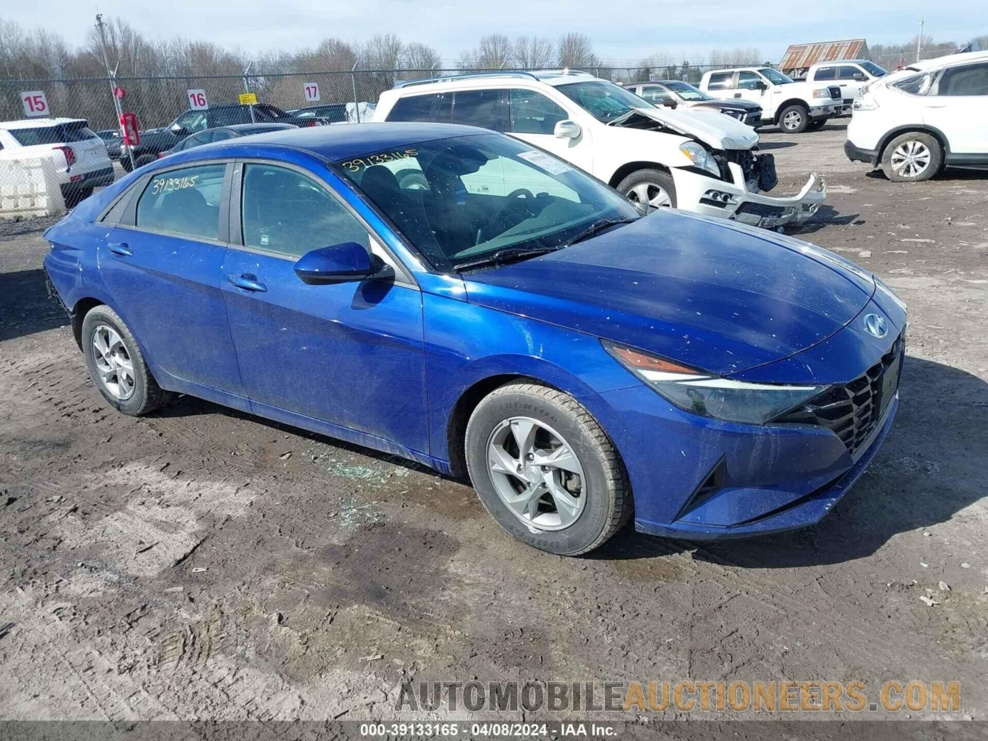 5NPLL4AG3MH052187 HYUNDAI ELANTRA 2021