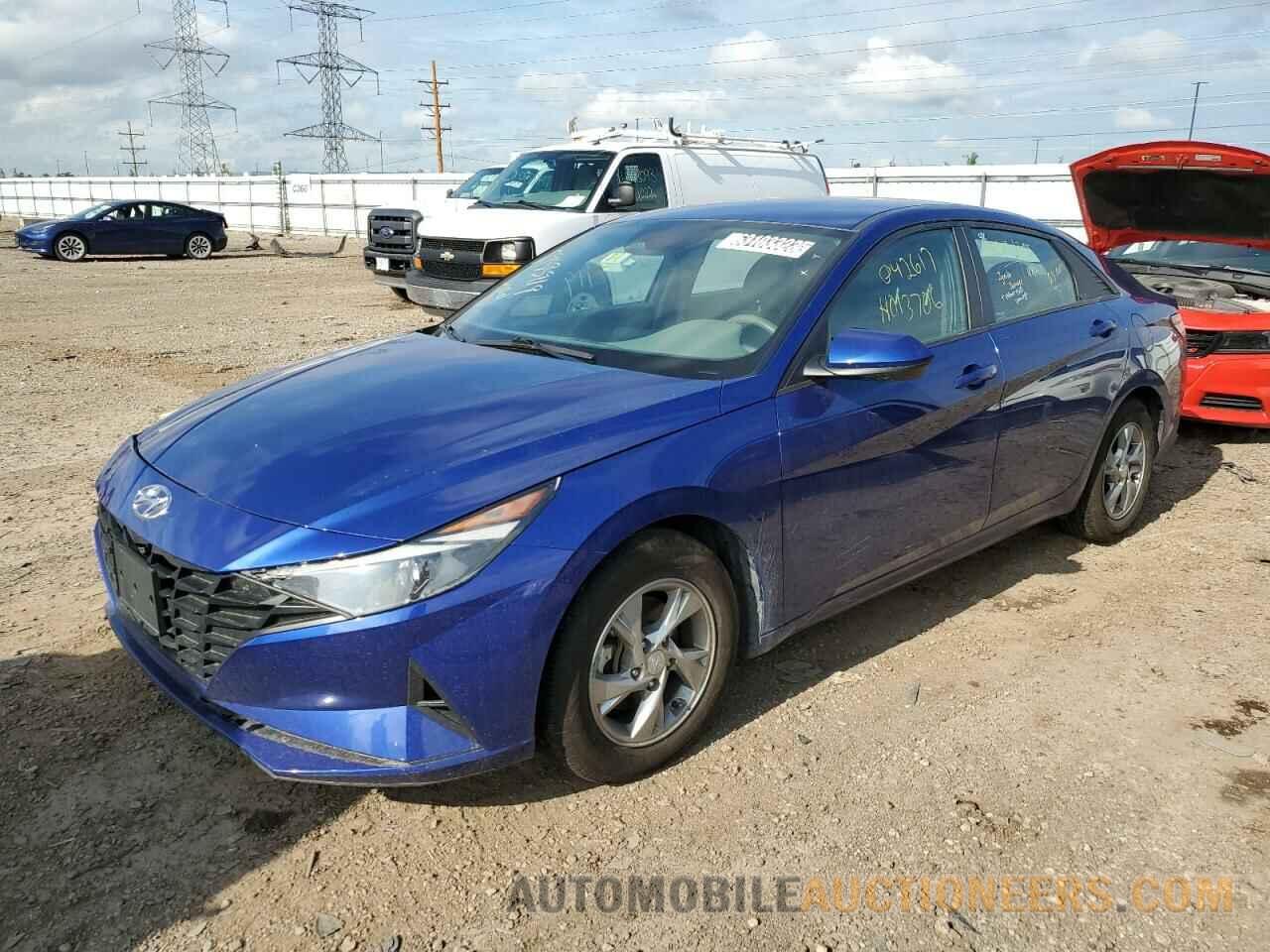 5NPLL4AG4MH013706 HYUNDAI ELANTRA 2021