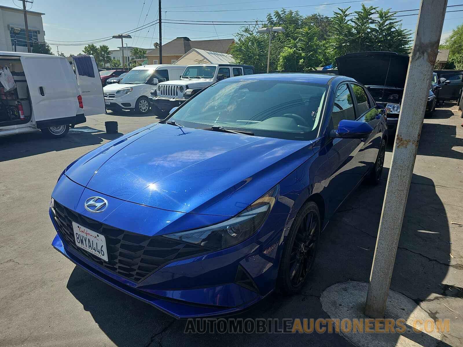 5NPLL4AG4MH014886 Hyundai Elantra 2021