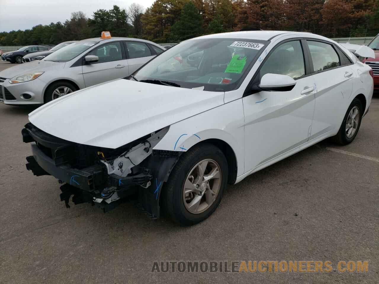 5NPLL4AG4MH016525 HYUNDAI ELANTRA 2021