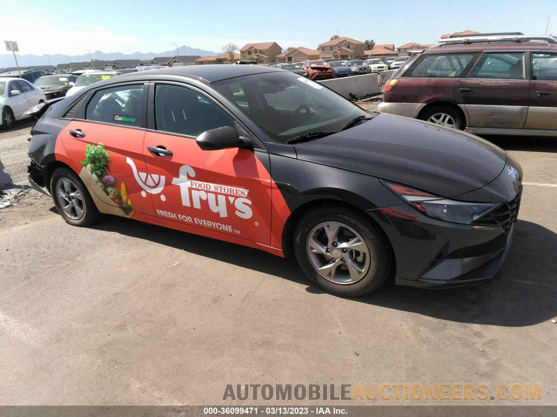 5NPLL4AG4MH034619 HYUNDAI ELANTRA 2021