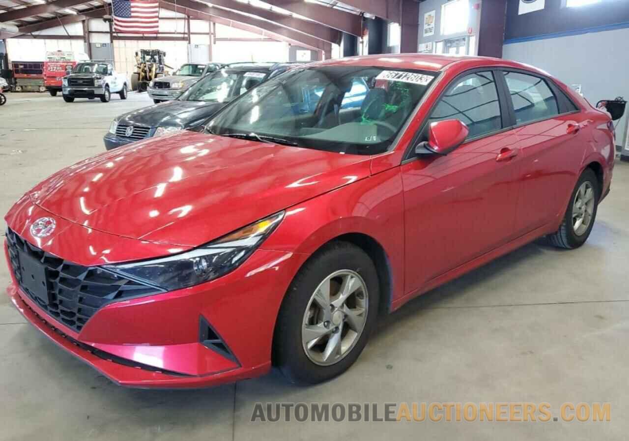 5NPLL4AG4MH049170 HYUNDAI ELANTRA 2021