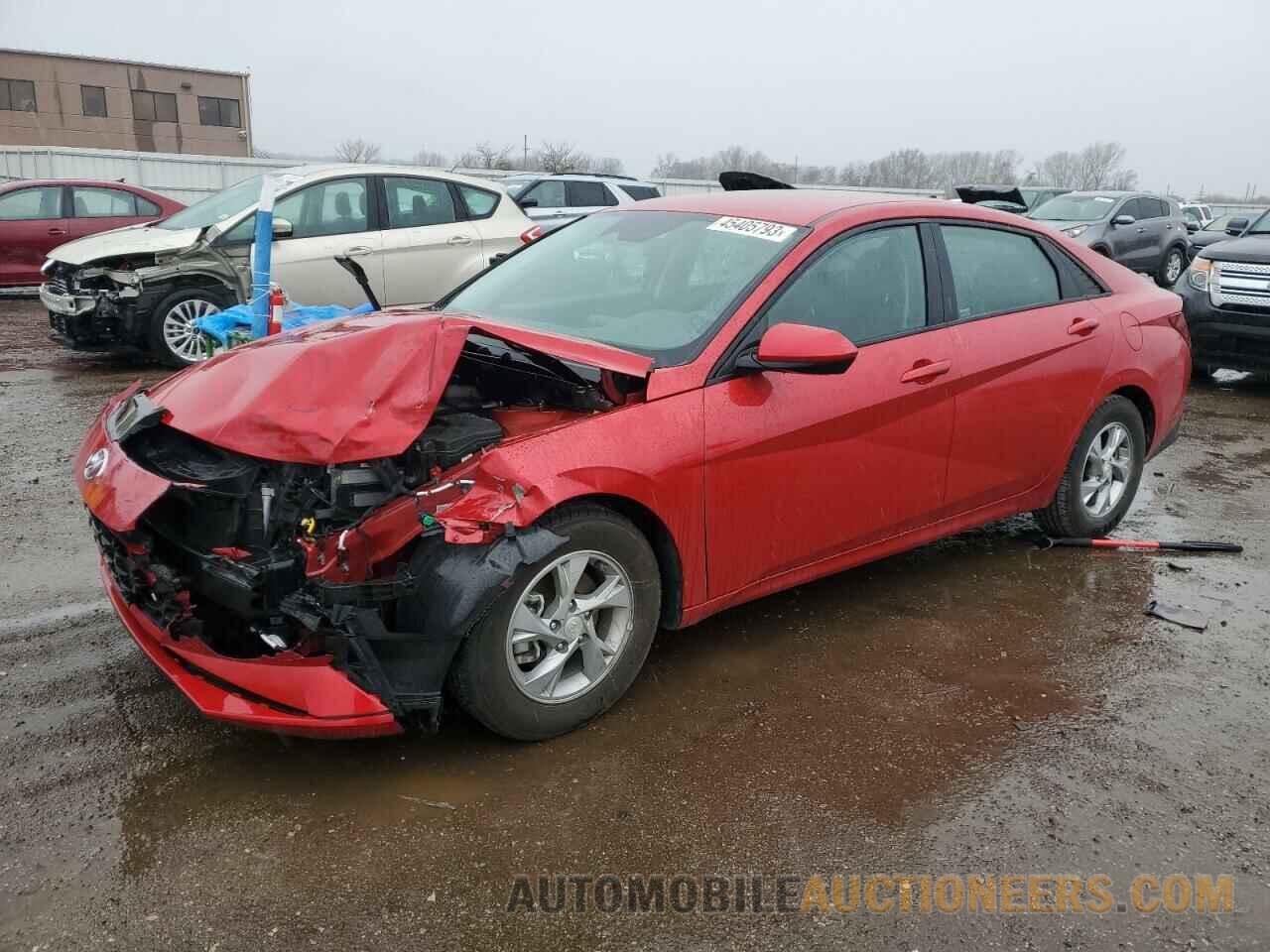 5NPLL4AG5MH015383 HYUNDAI ELANTRA 2021